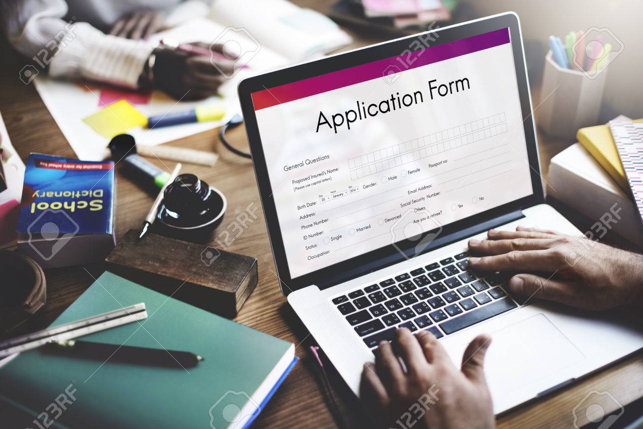 Application Form Document Filling Concept - 63491565 Application Form Document Filling Concept - 63491565