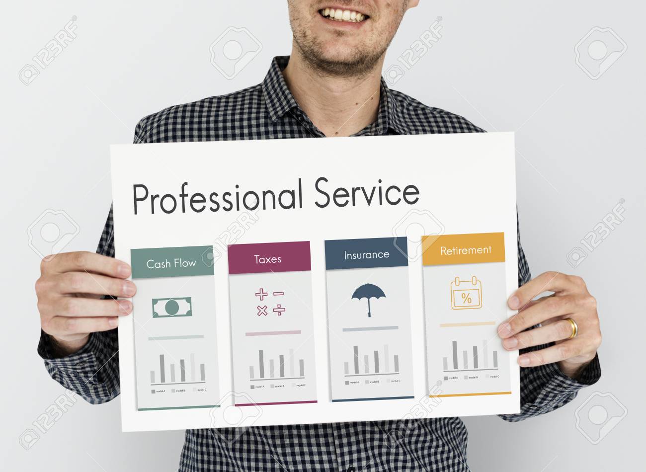 financial planning retirement service stock photo picture and