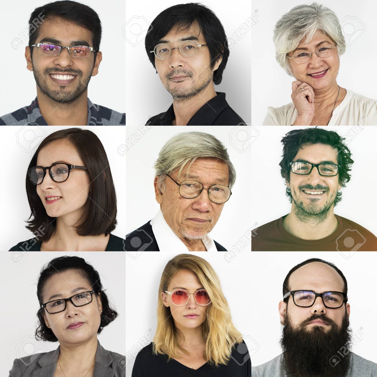 people wearing eyeglasses