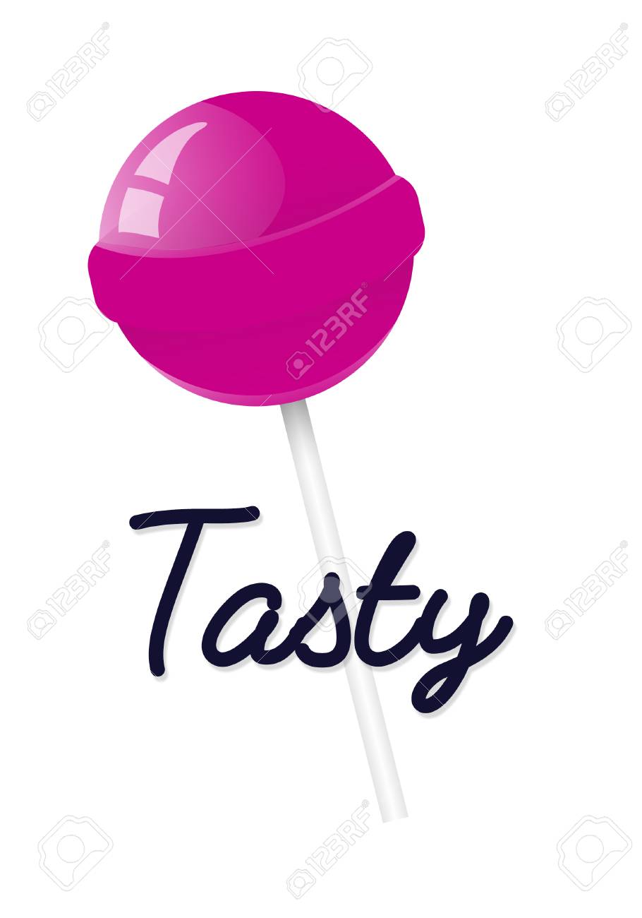 甘いキャンディ ロリポップのイラスト の写真素材 画像素材 Image