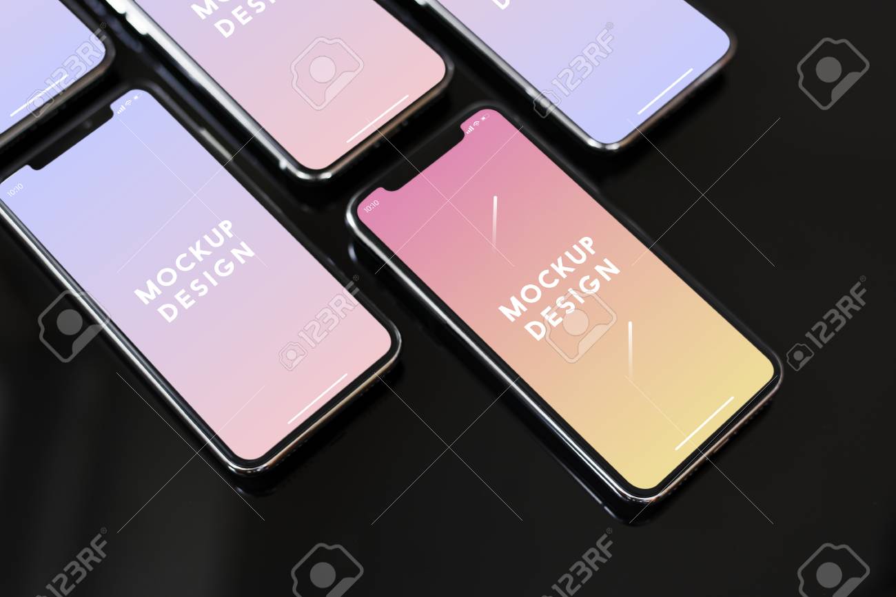 Premium mobile phone screen mockup template - 112150469 Premium mobile phone screen mockup template - 112150469