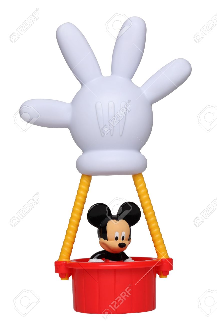 mickey mouse hot air balloon toy