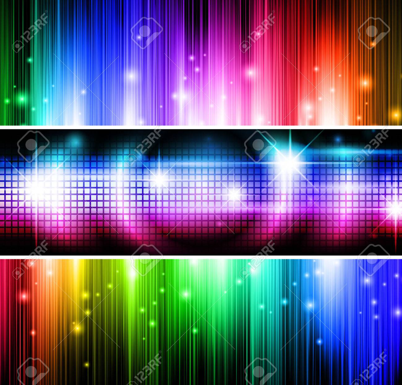 set of bright multicolored banners - 8705636 set of bright multicolored banners - 8705636