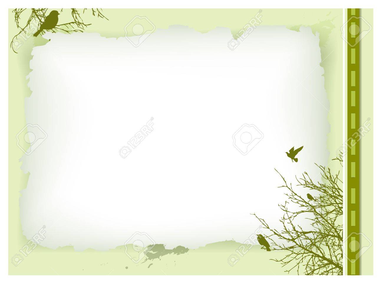 decorative vintage invitation card with nature elements and copyspace - 10043041 decorative vintage invitation card with nature elements and copyspace - 10043041