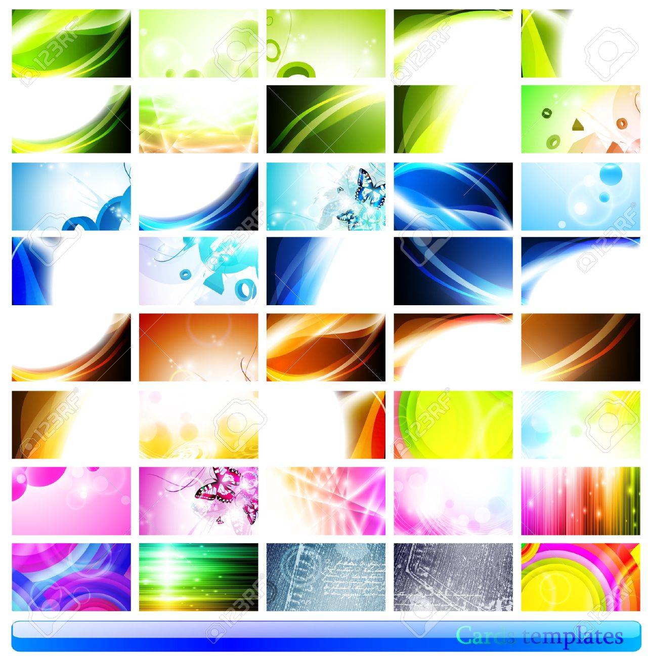 variety of 40 horizontal abstract business cards templates stock vector 10415853 - 40 Horizontal Business Cards Good variety of 40 horizontal abstract business cards templates stock vector 10415853 - 40 Horizontal Business Cards Good