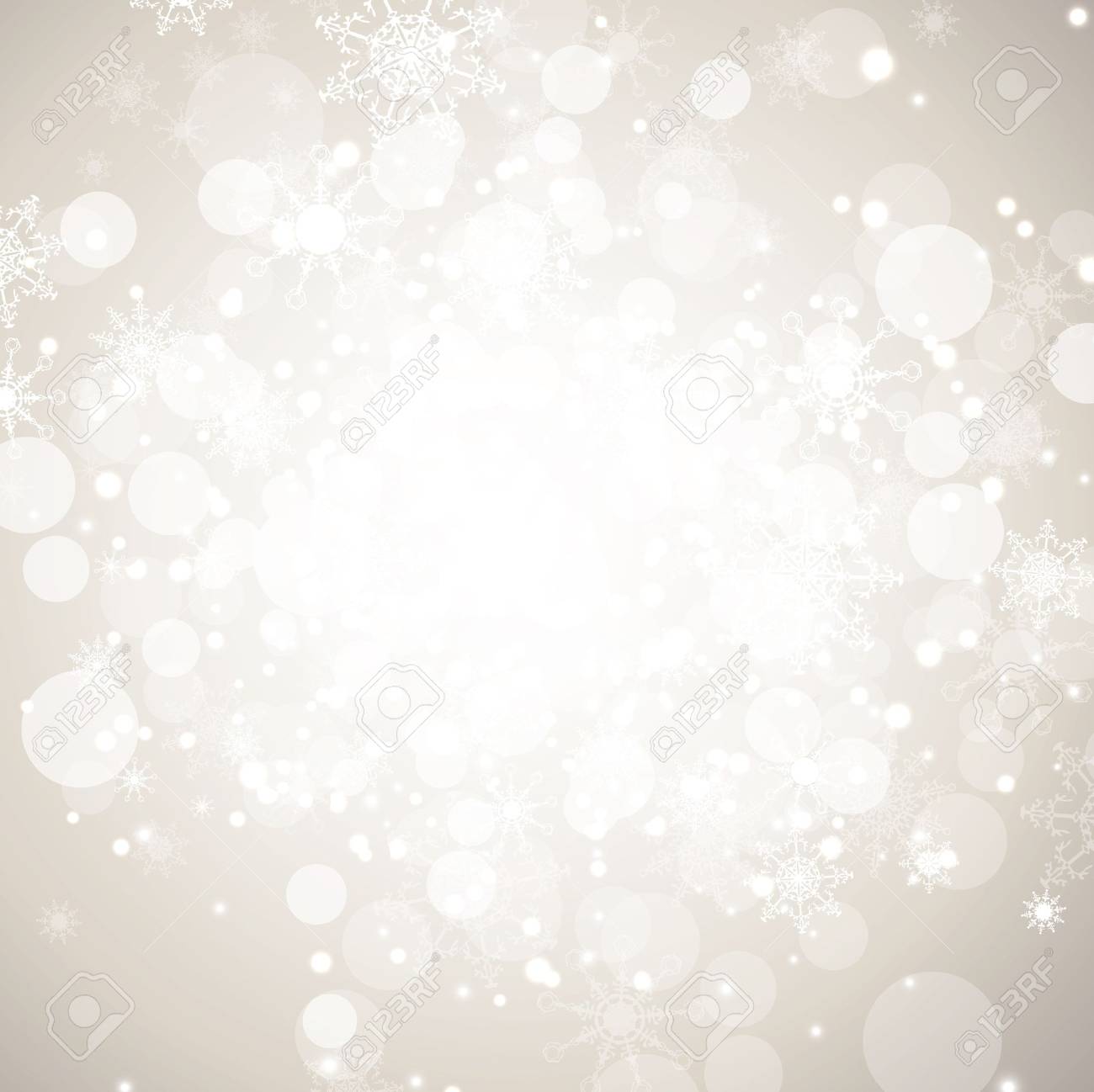 Winter holiday abstract background with snowflakes and copy-space - 11090025 Winter holiday abstract background with snowflakes and copy-space - 11090025