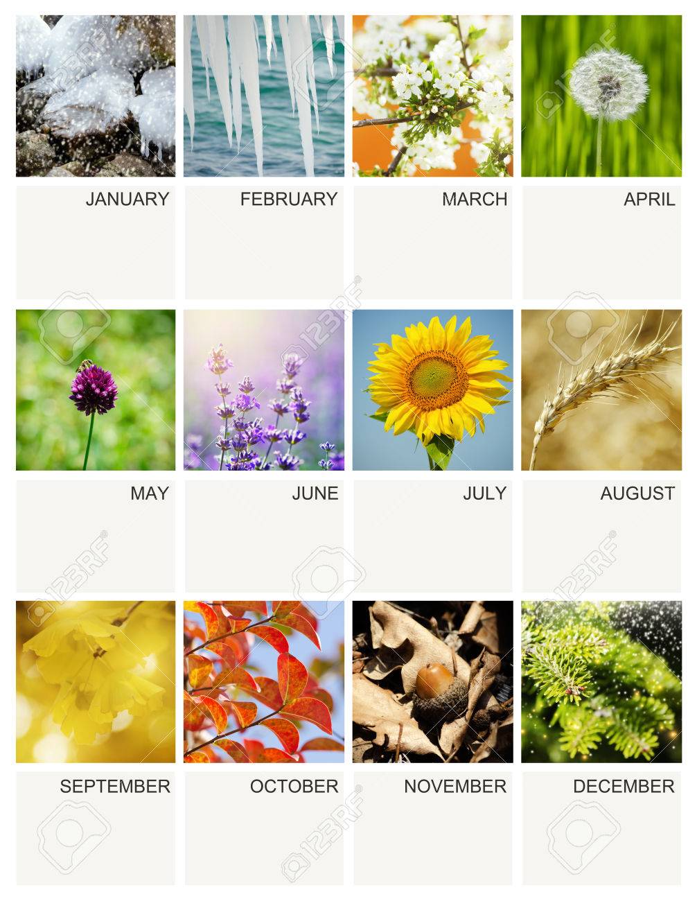 calendars for every year