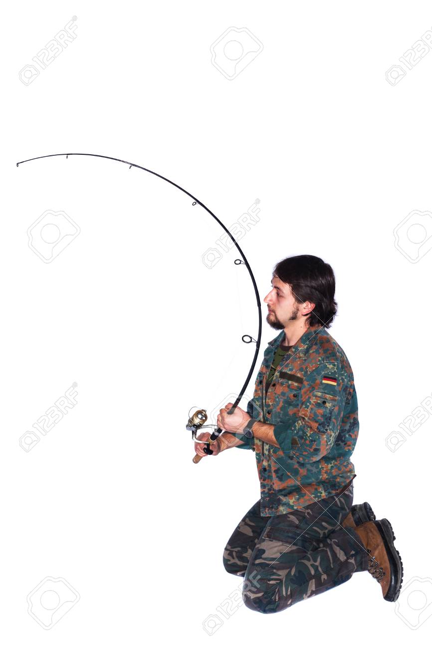 A man with a fishing rod 61 A man with a fishing rod 60