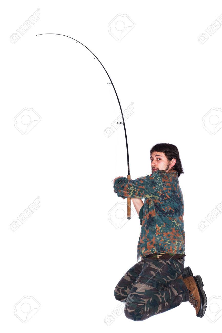 A man with a fishing rod 60 A man with a fishing rod 19