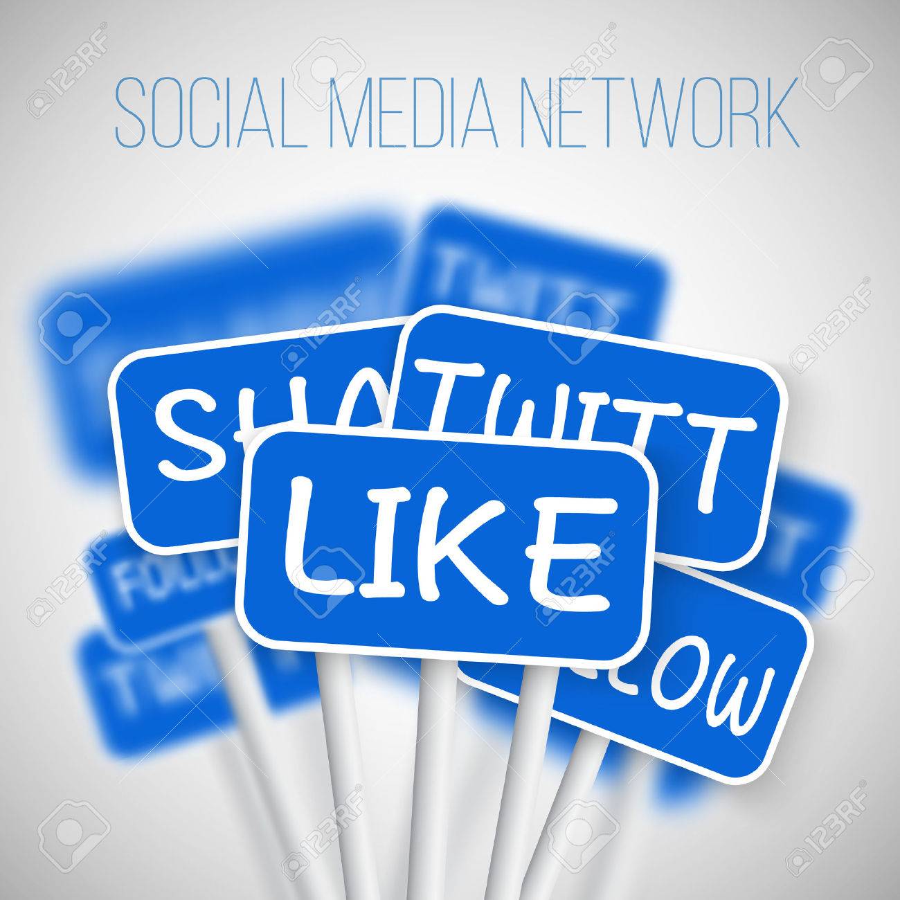 Illustration of Set of Social Media Network Road Signs. include Like Share, Follow. For your Social Media Banner, Icon, Blog or Social Media Advertising. - 50459942 Illustration of Set of Social Media Network Road Signs. include Like Share, Follow. For your Social Media Banner, Icon, Blog or Social Media Advertising. - 50459942