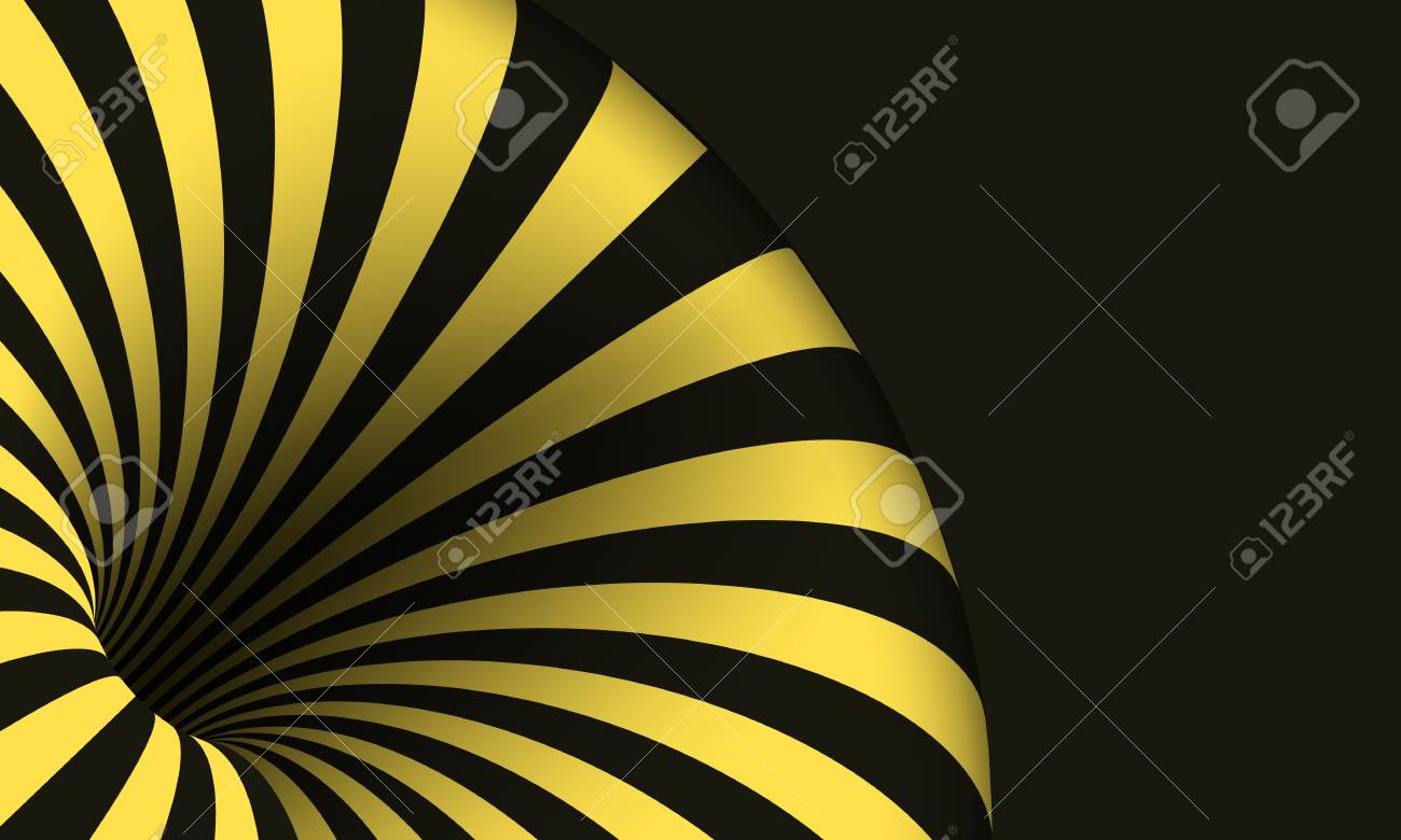 トンネル テンプレートのイラスト 目の錯覚曲がり渦穴のイラスト素材 ベクタ Image