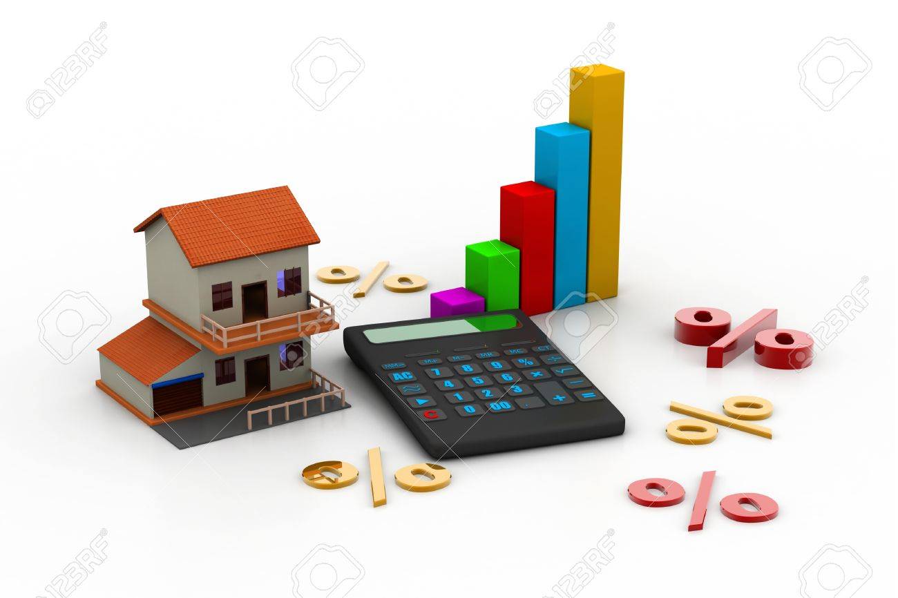 sale house and calculator stock photo picture and royalty free