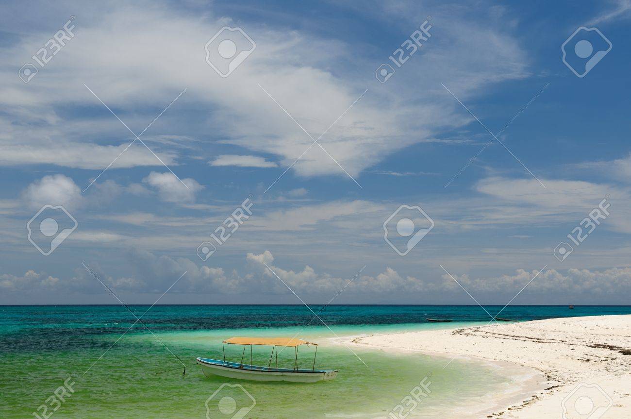 Tanzanie Belle Plage De Lîle De Zanzibar