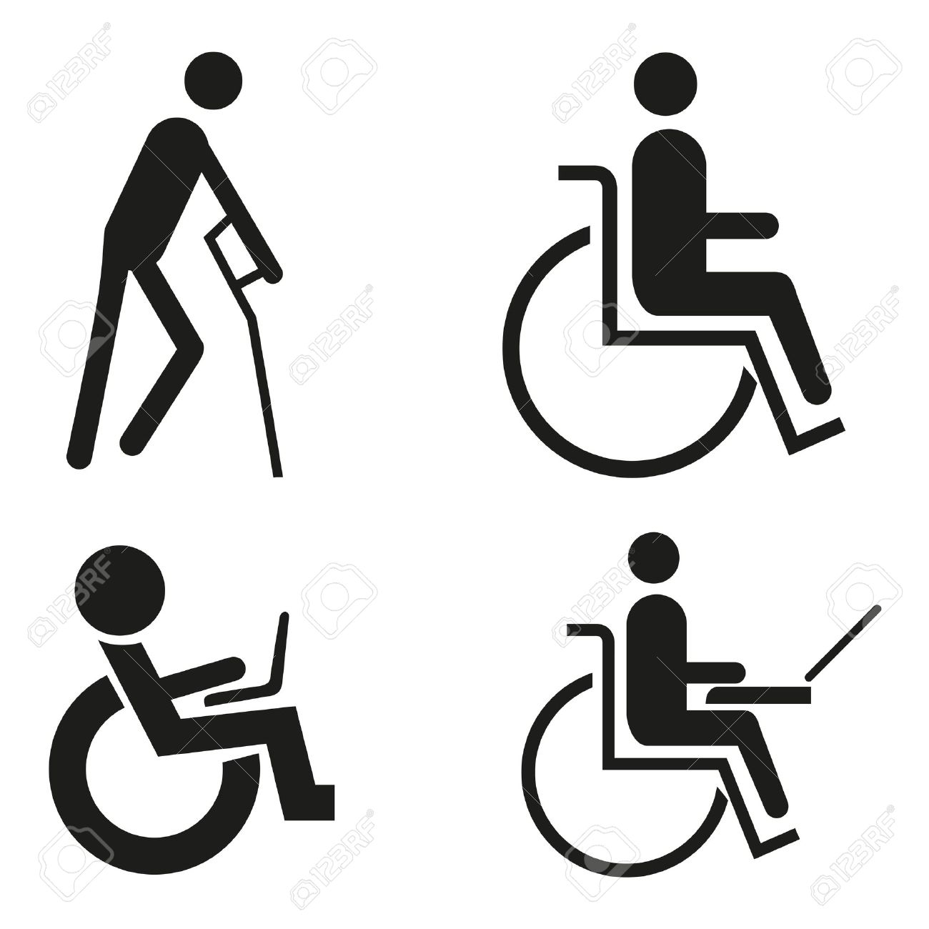 signo de silla de ruedas signo de silla de ruedas