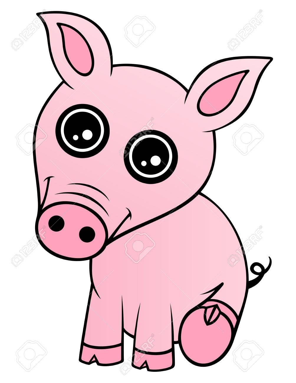 Bebe Porcinet Clip Art Libres De Droits Vecteurs Et Illustration Image