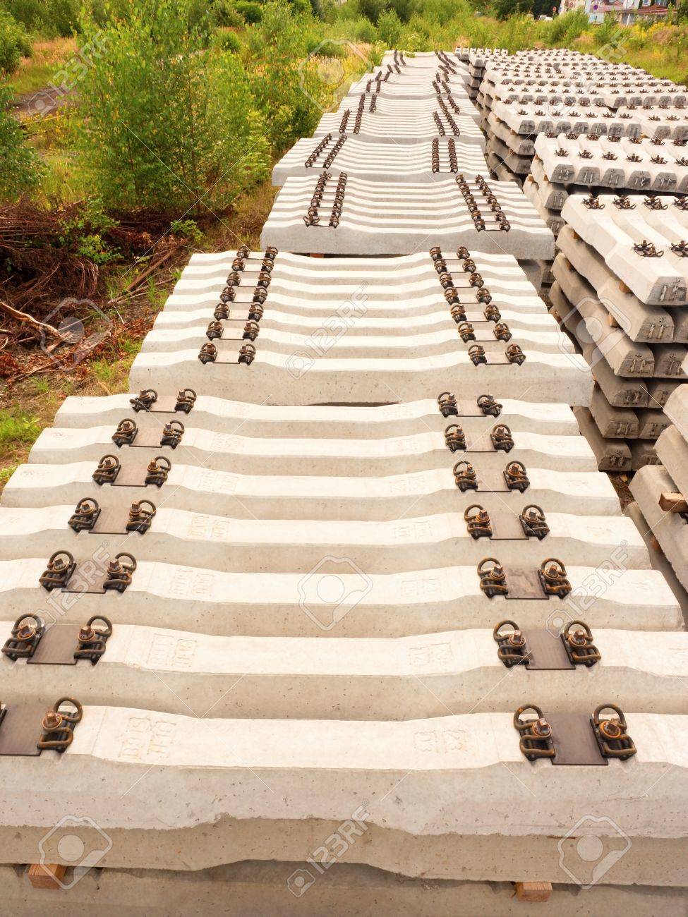 Sleepers Stock In Railway Depot Concrete Railway Ties Stored Stock Photo Picture And Royalty Free Image Image Sleepers Stock In Railway Depot Concrete Railway Ties Stored Stock Photo Picture And Royalty Free Image Image