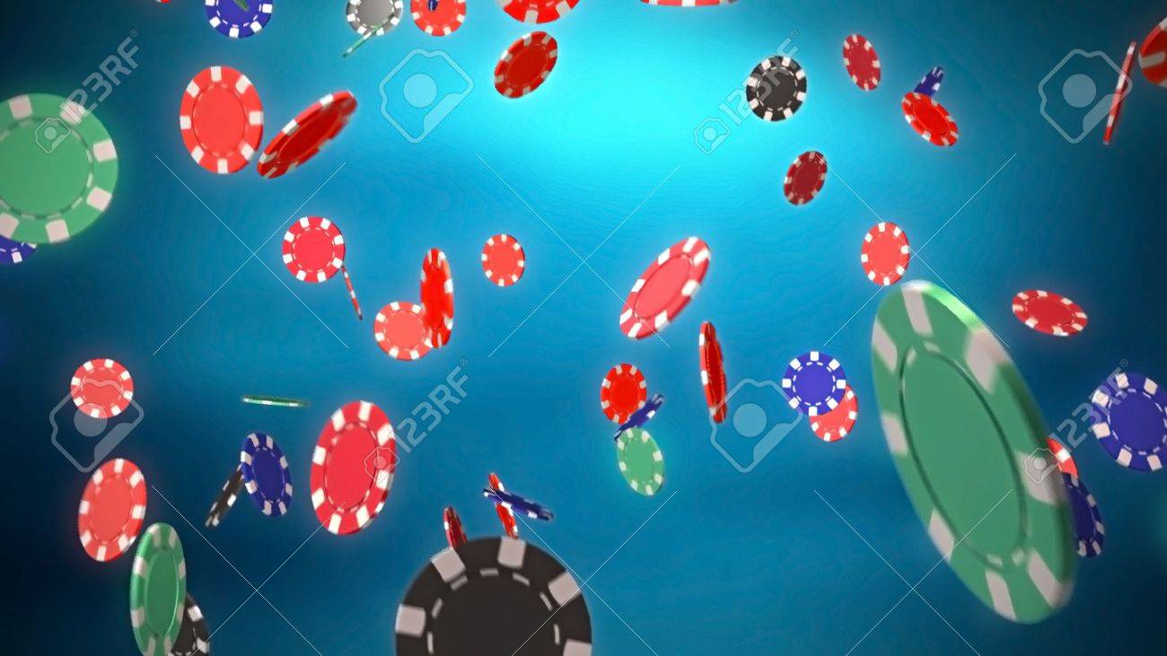 The 3d rendering of difference colored casino chips - 13628238 The 3d rendering of difference colored casino chips - 13628238