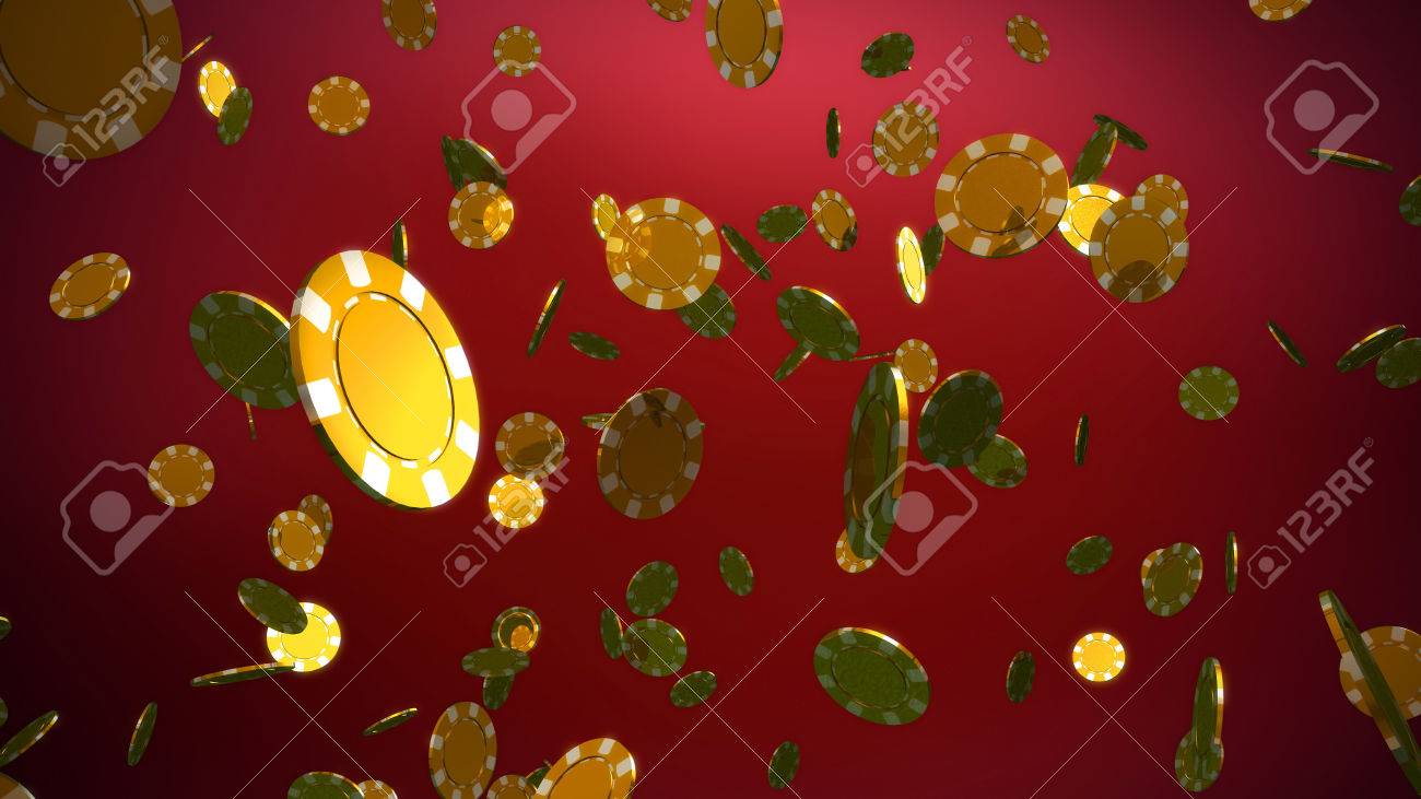The 3d rendering of many casino chips falling - 39329829 The 3d rendering of many casino chips falling - 39329829