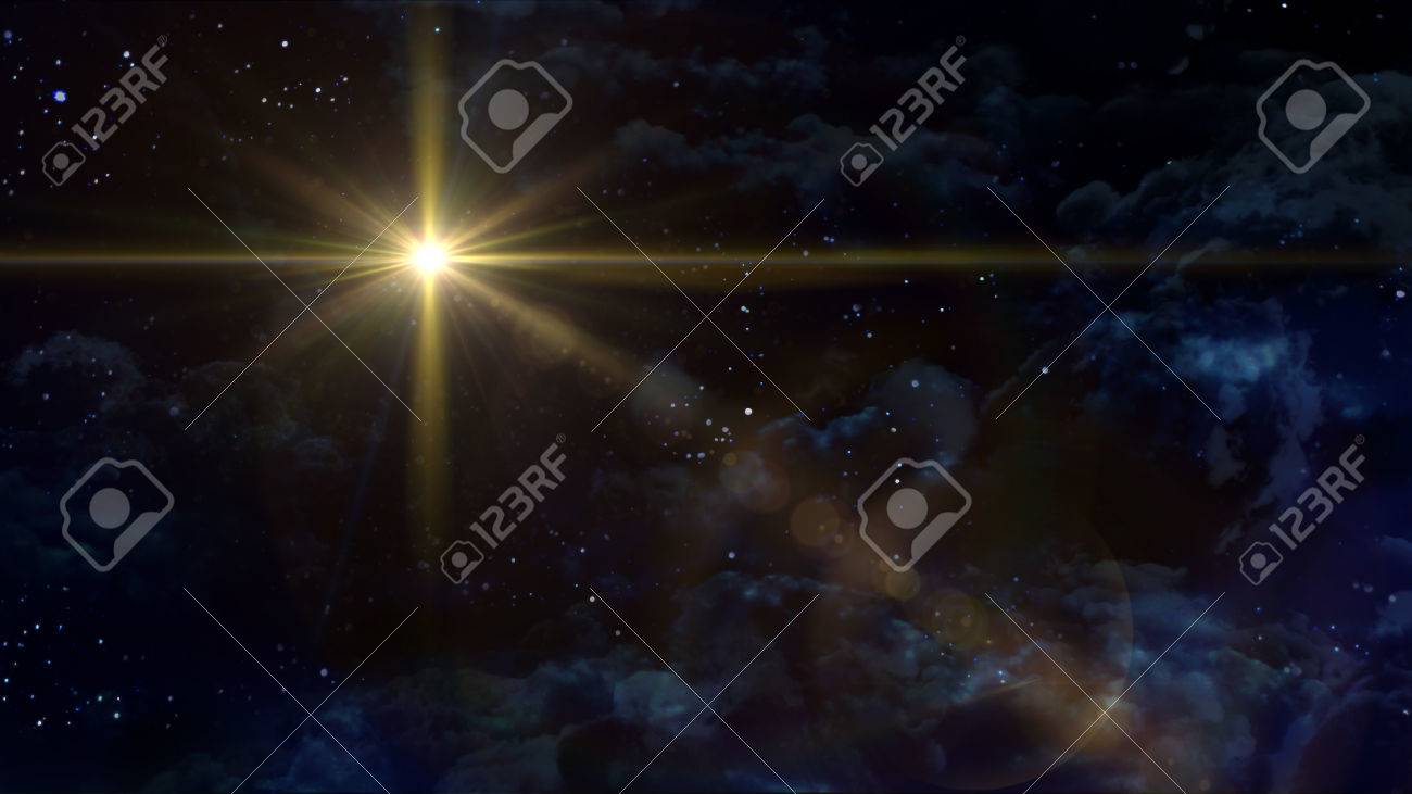 A Bethlehem illuminated by the Christmas star of Christ - 48799861 A Bethlehem illuminated by the Christmas star of Christ - 48799861