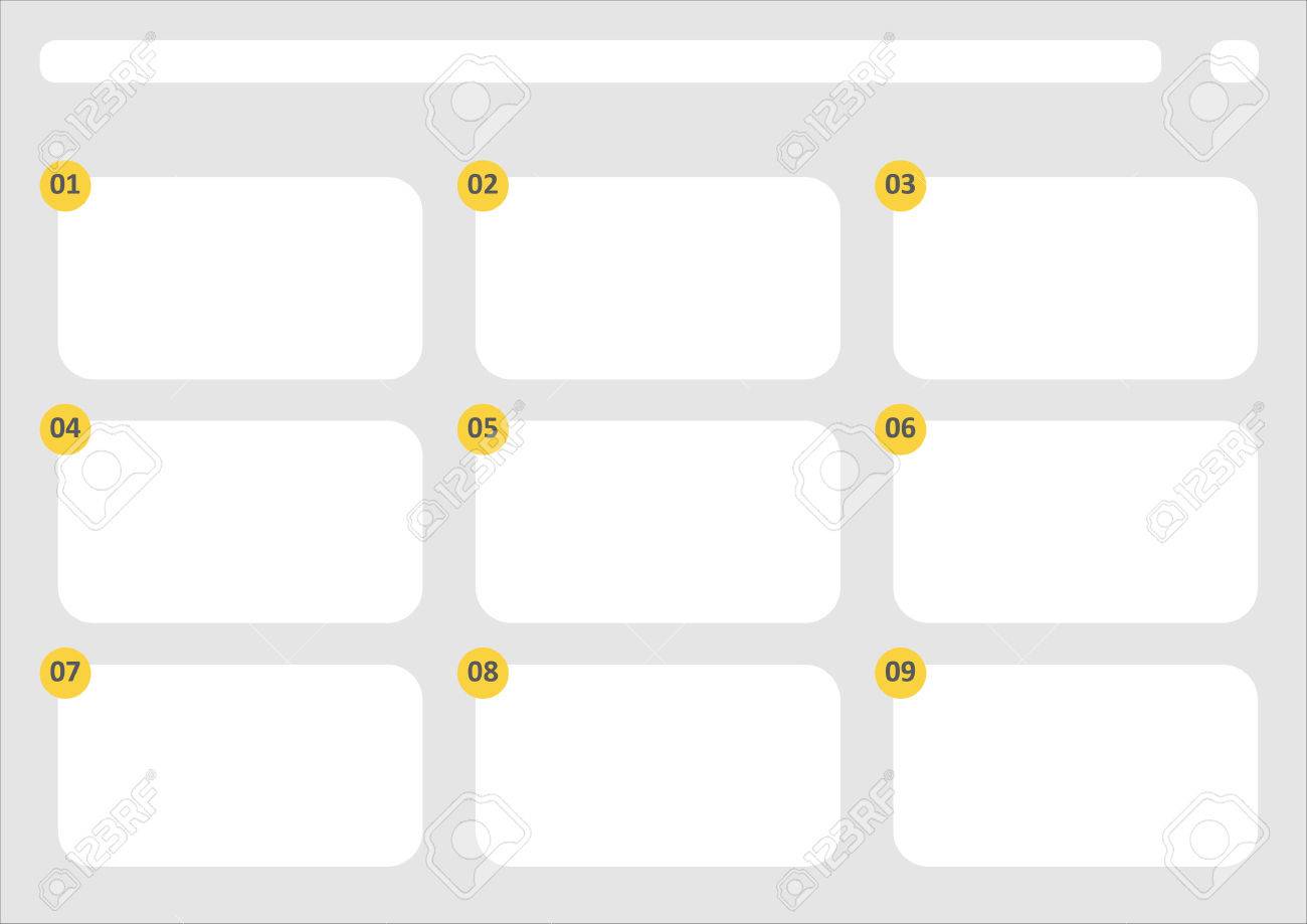 Professional of HD 1920 x 1080 16:9 storyboard template is convenience to present the storyline to client. A4 design of paper ratio is easy to fit for print out. - 52658250 Professional of HD 1920 x 1080 16:9 storyboard template is convenience to present the storyline to client. A4 design of paper ratio is easy to fit for print out. - 52658250