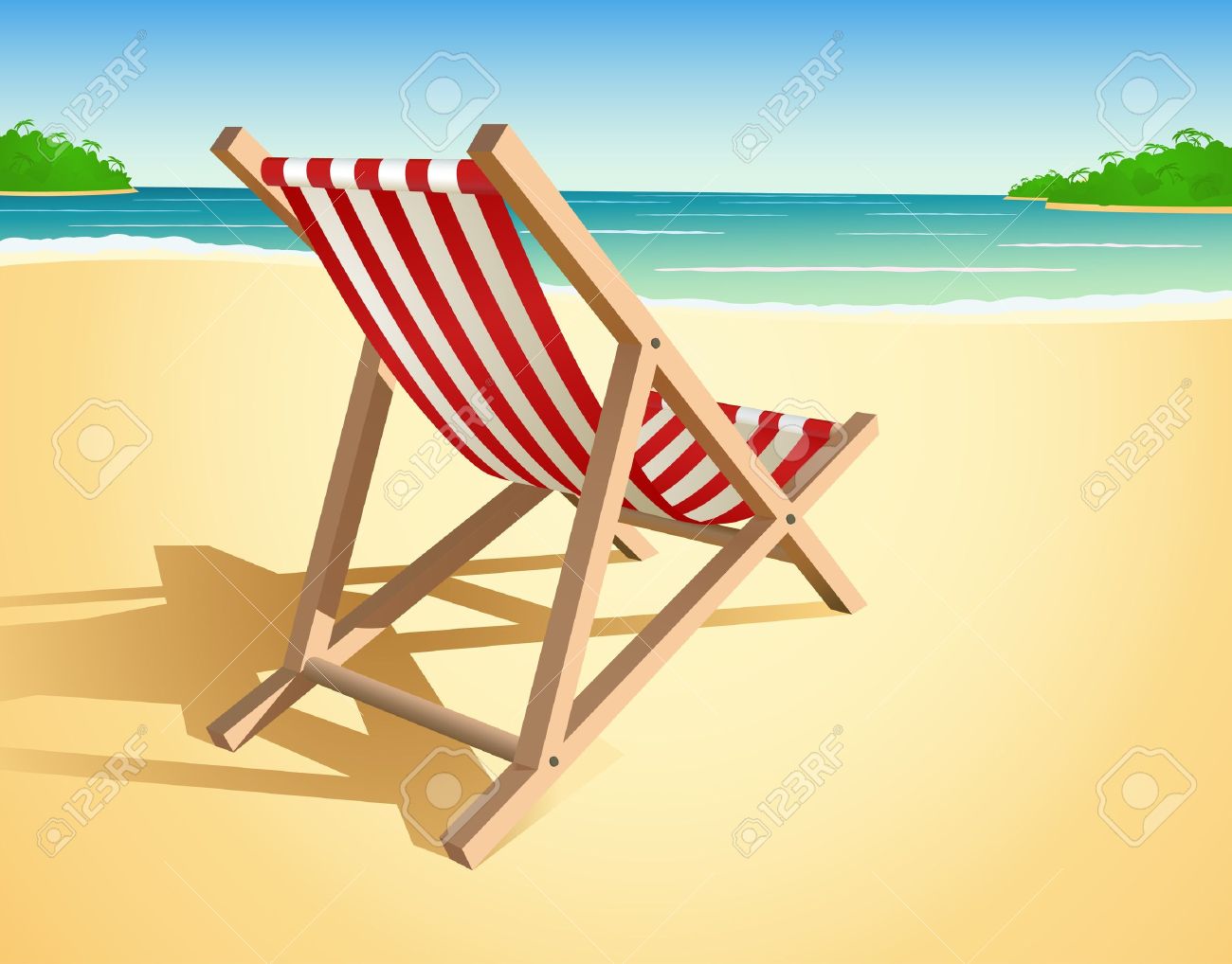 Beach Chair Vector Beach Chair Vector