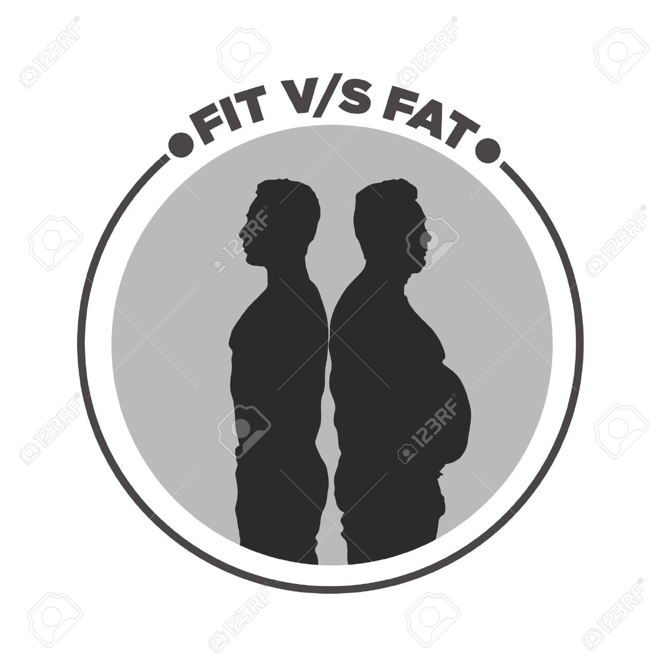 black fat husband wife