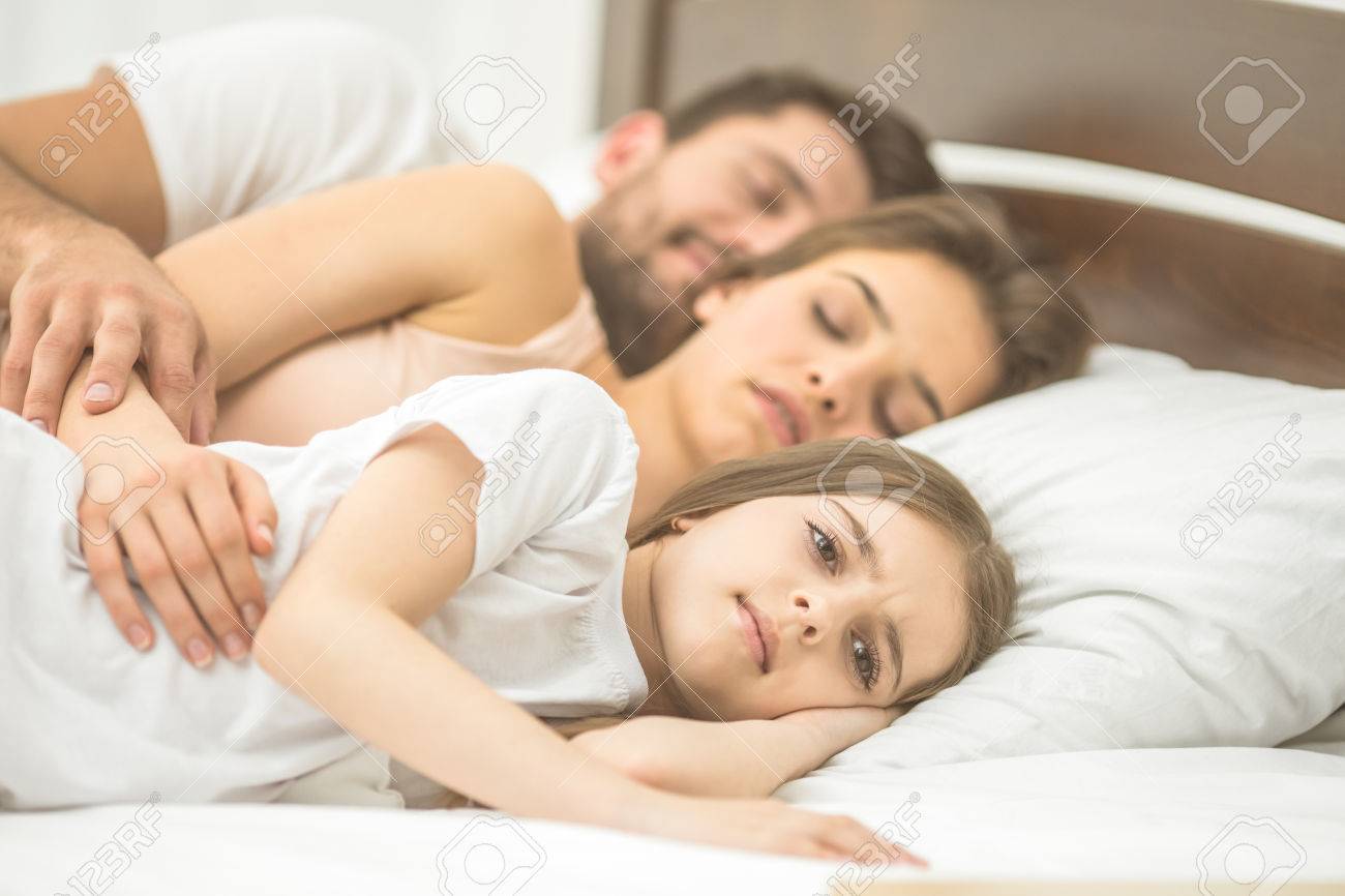 sleeping parents