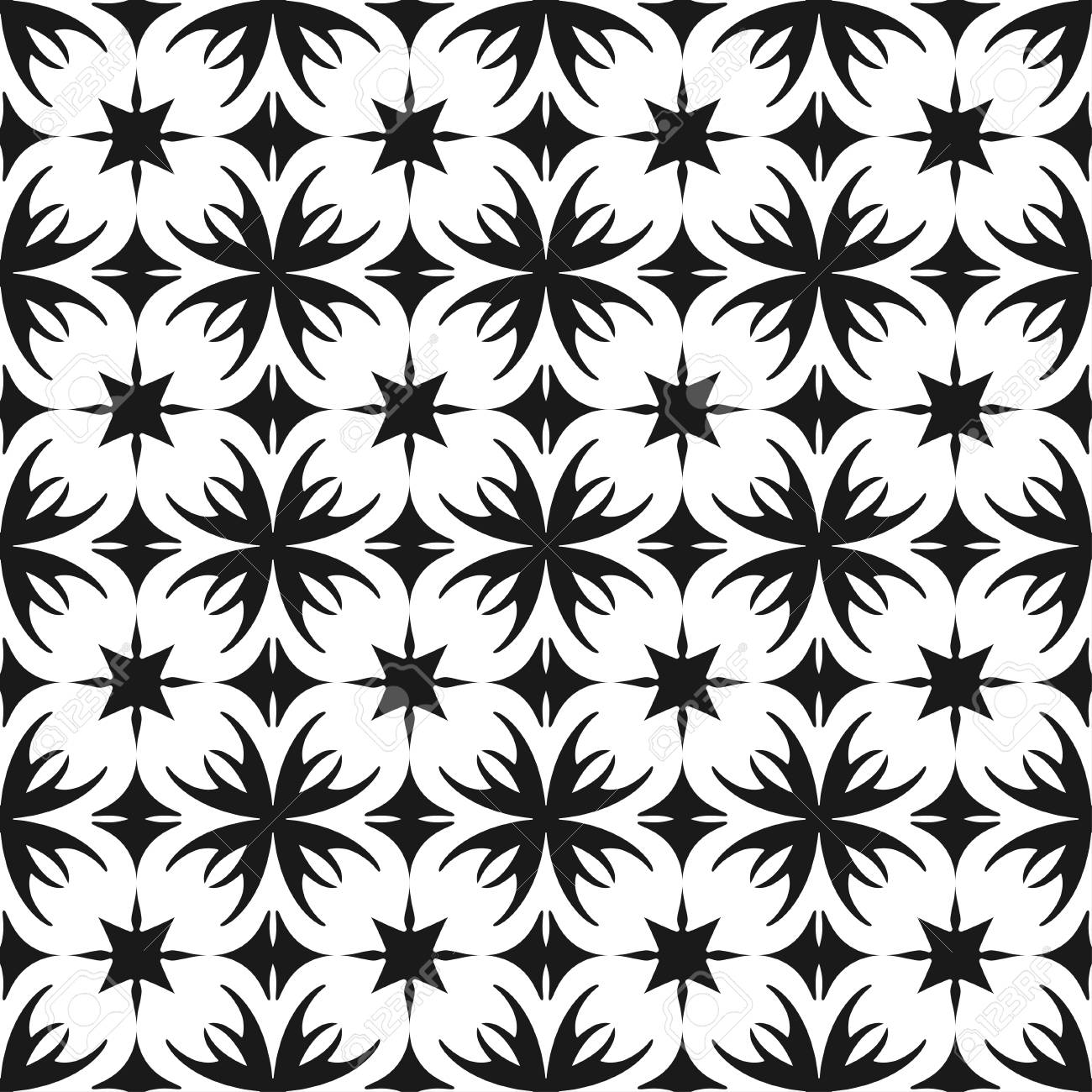 Patrón Geométrico Wallpaper Blanco Y Negro Diseño De... Patrón Geométrico Wallpaper Blanco Y Negro Diseño De...
