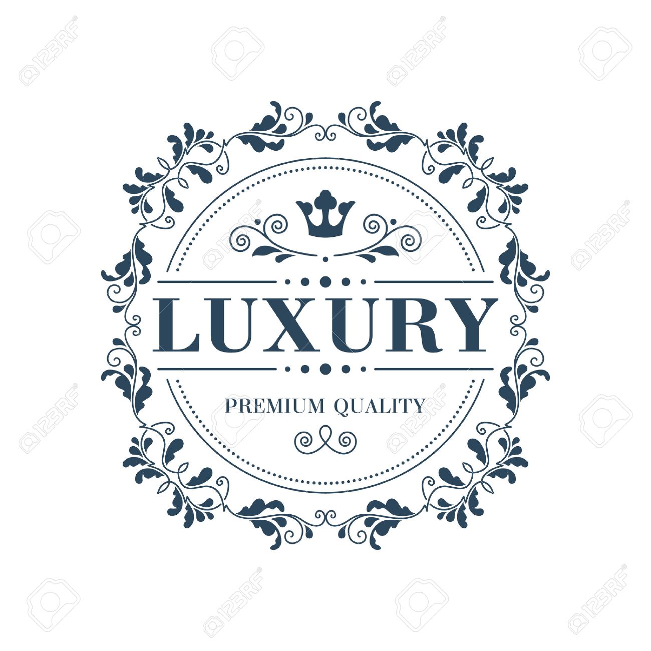 Flourish logo template glamour calligraphic monogram ornament label. Good for restaurant boutique hotel heraldic jewelry fashion emblem. Vector illustration. - 44756685 Flourish logo template glamour calligraphic monogram ornament label. Good for restaurant boutique hotel heraldic jewelry fashion emblem. Vector illustration. - 44756685