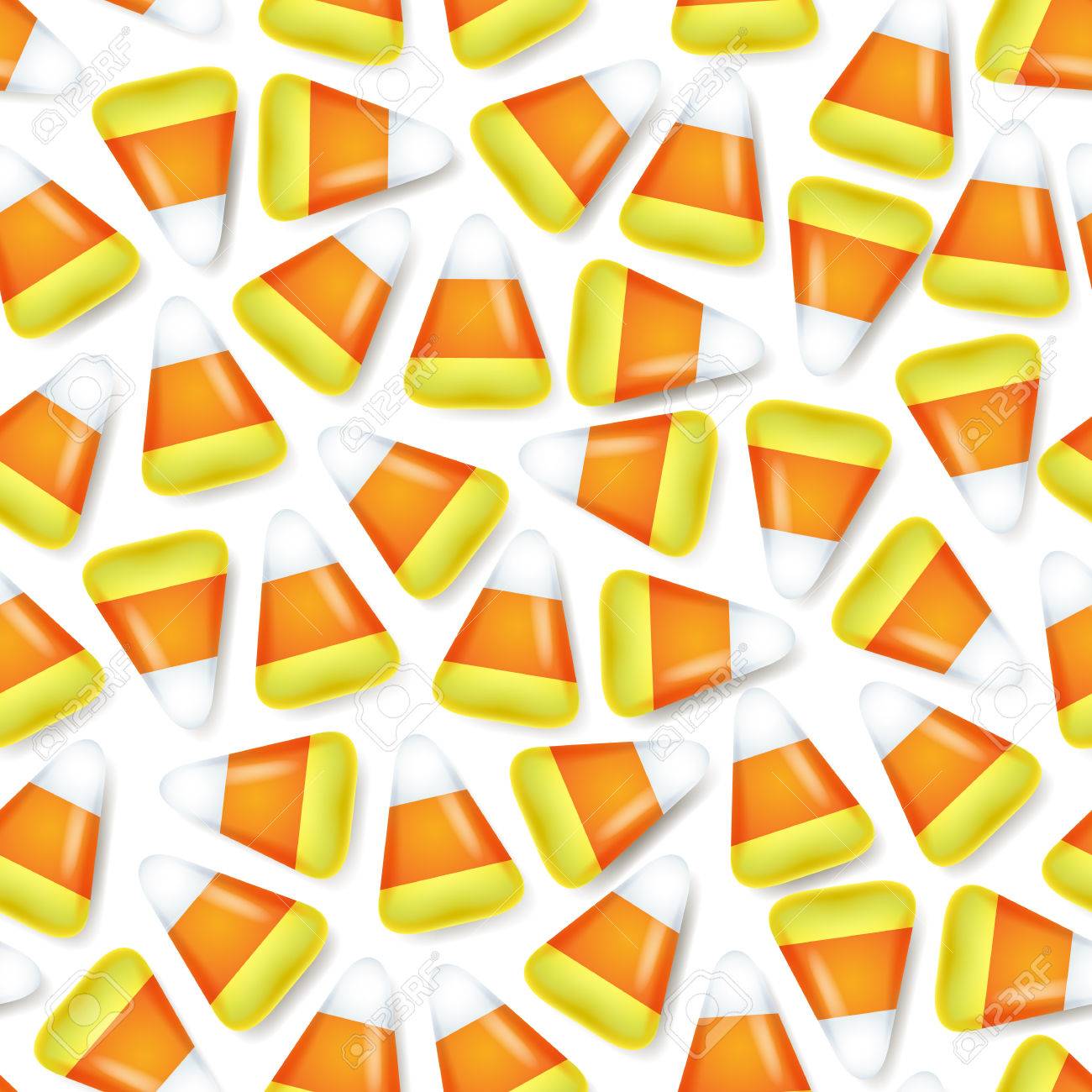 Candy Corn Sweets Seamless Pattern Vector Illustration Halloween Royalty Free Cliparts Vectors And Stock Illustration Image 44757413