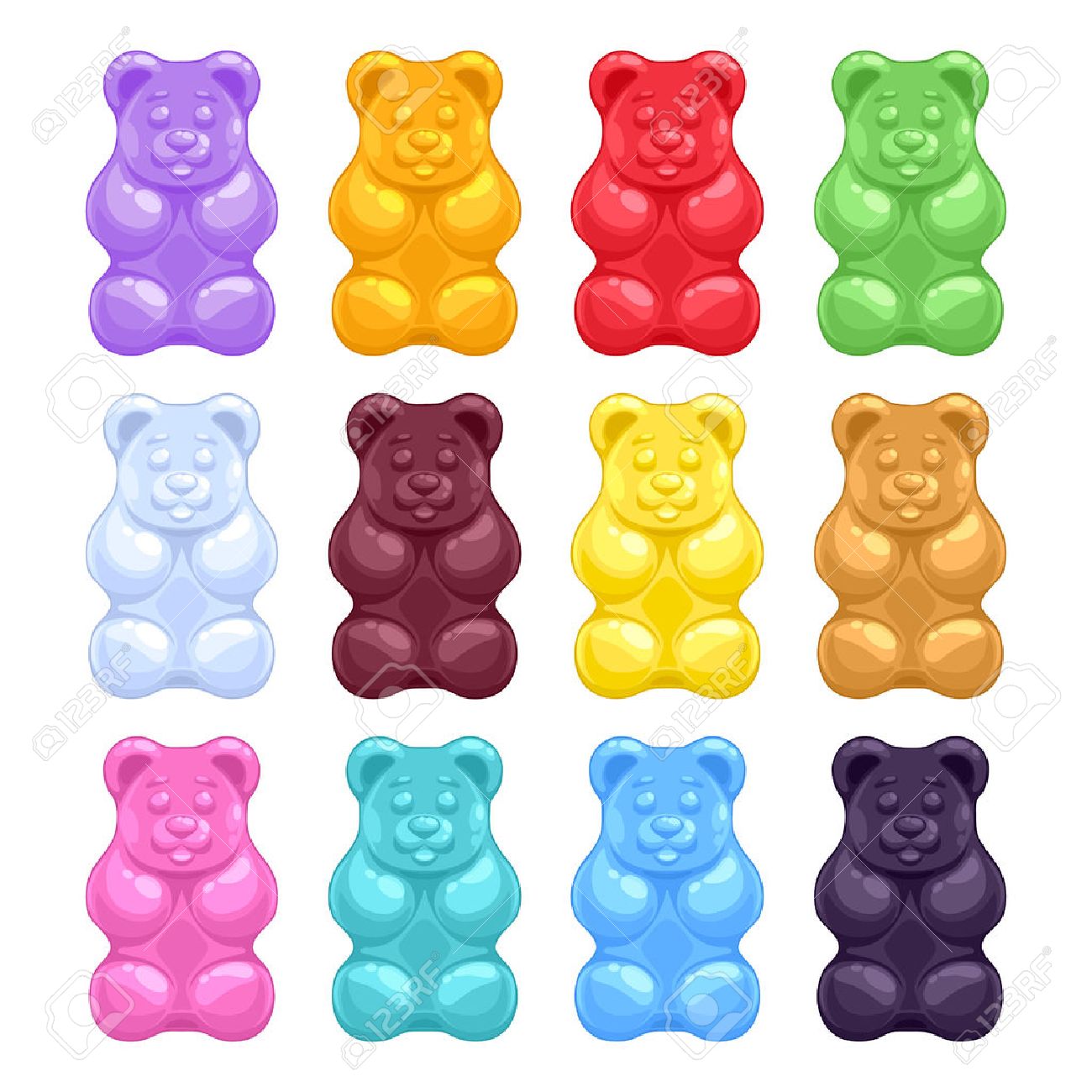 カラフルな美しいリアルなゼリーのグミのクマのセットです 甘いお菓子の食品 ストロベリー バニラ キャラメル コーラ レモン メントール オレンジ味 ベクトルの図 のイラスト素材 ベクタ Image カラフルな美しいリアルなゼリーのグミのクマのセットです 甘いお菓子の食品 ストロベリー バニラ キャラメル コーラ レモン メントール オレンジ味 ベクトルの図 のイラスト素材 ベクタ Image