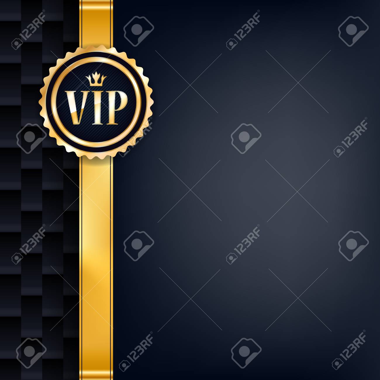 vip party premium invitation card poster flyer black and golden gold flyer decor