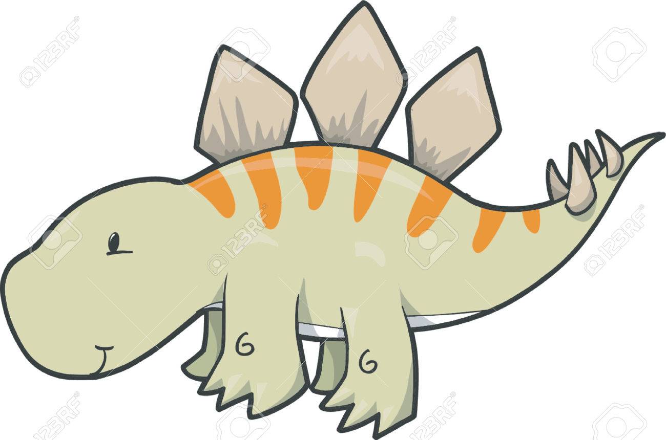 Uncategorized Cute Stegosaurus cute stegosaurus dinosaur vector illustration royalty free stock 892604