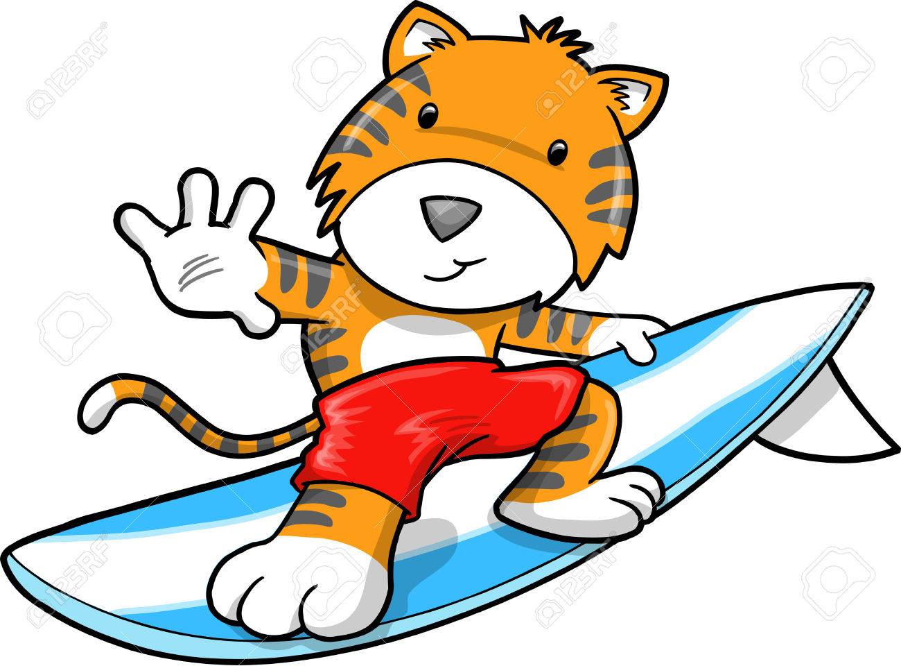 Tiger surfing Clearance