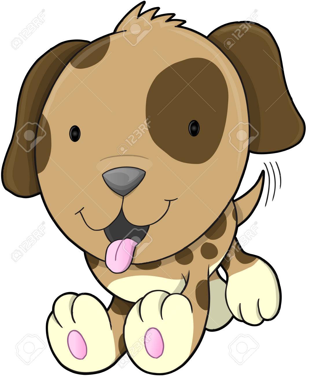 かわいい子犬犬ベクトル イラストのイラスト素材 ベクタ Image かわいい子犬犬ベクトル イラストのイラスト素材 ベクタ Image