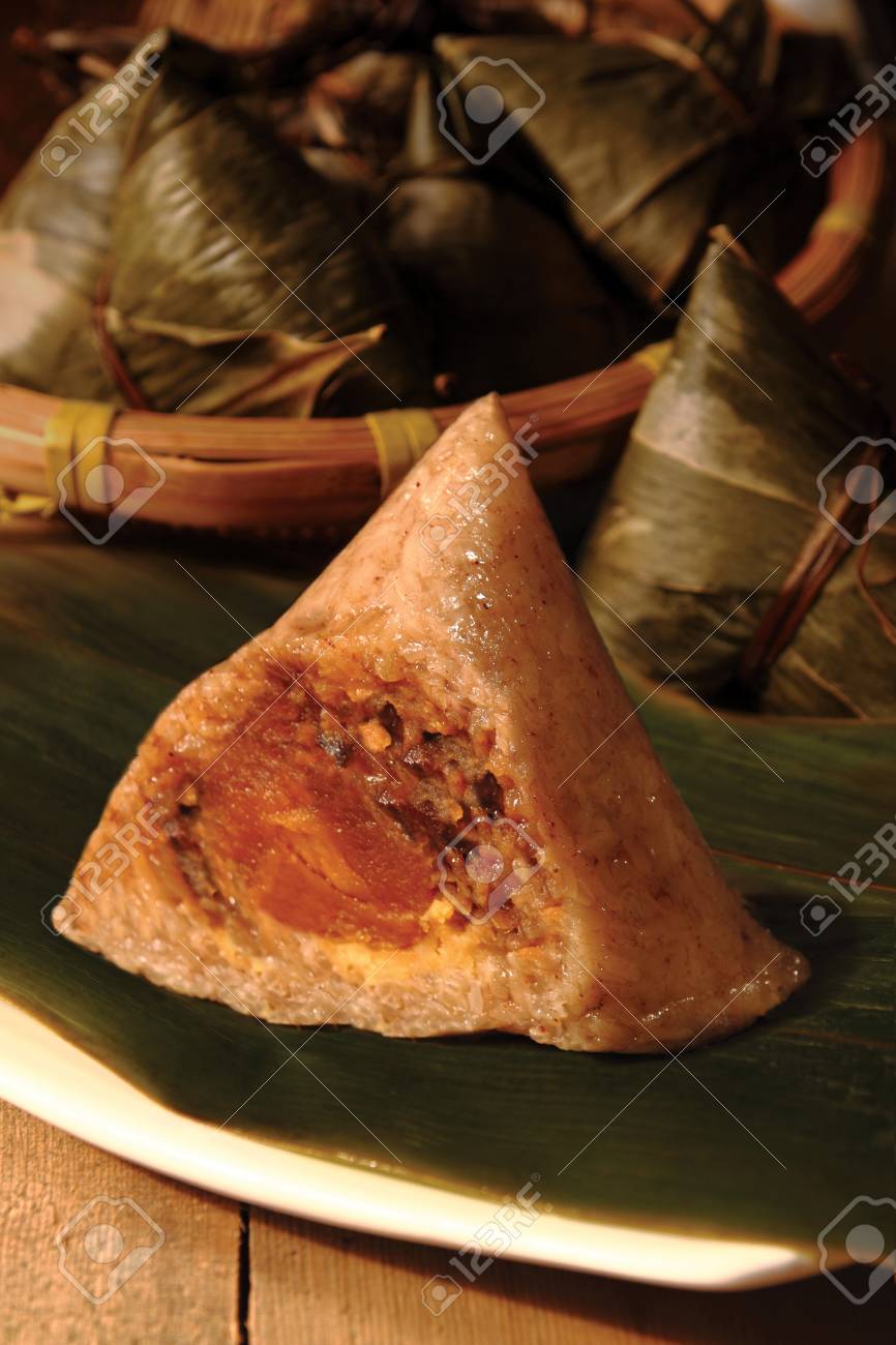 アジアの中華ちまきや Zongzi の写真素材 画像素材 Image