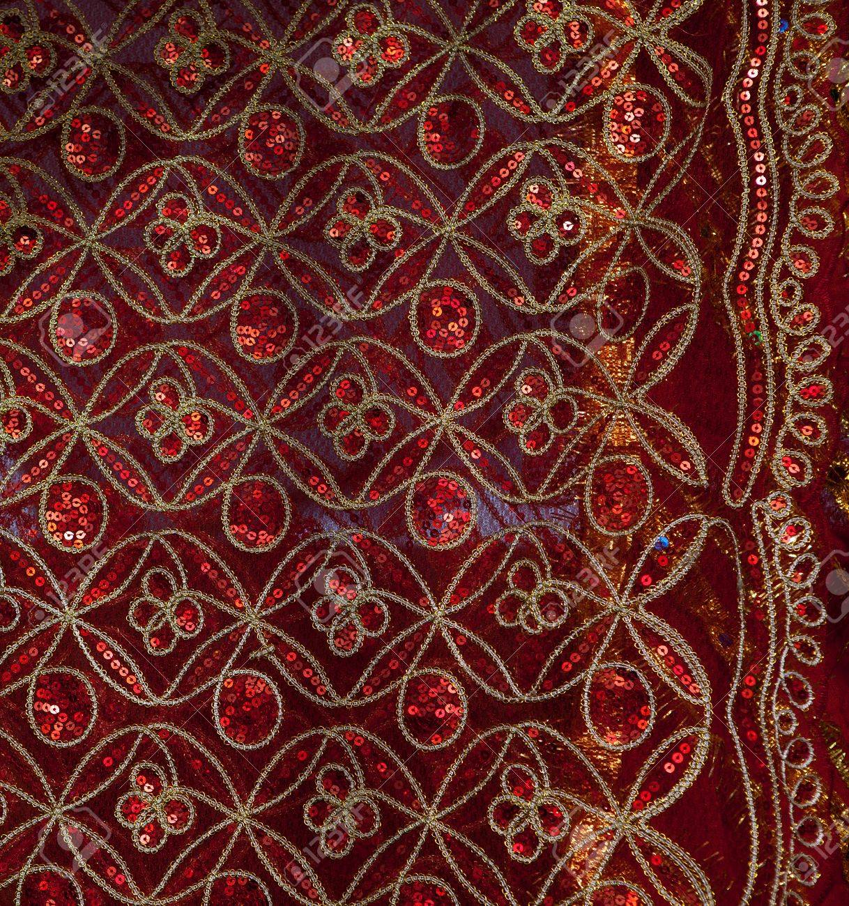Avoir Images Fragment De Motif Tapisserie Textile Retro Colore Avec Ornement actualisé par