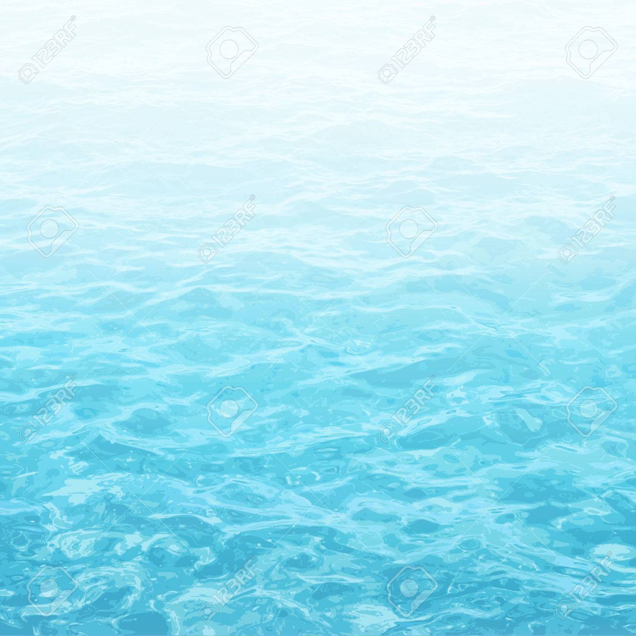 海の水リップルと現実的なベクトルの背景のイラスト素材 ベクタ Image