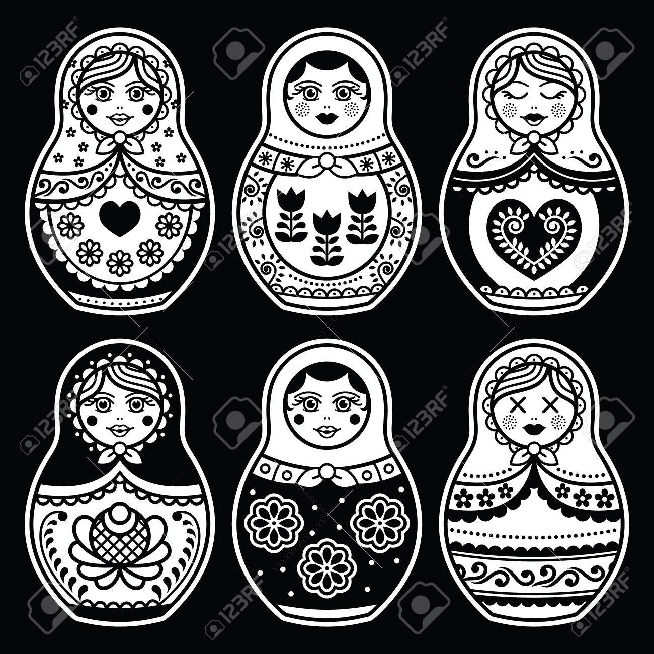 black matryoshka