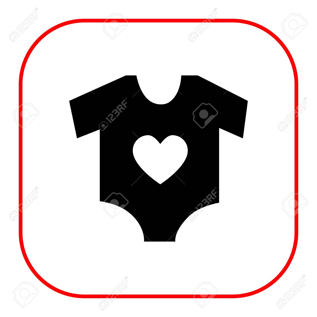icon of baby onesie