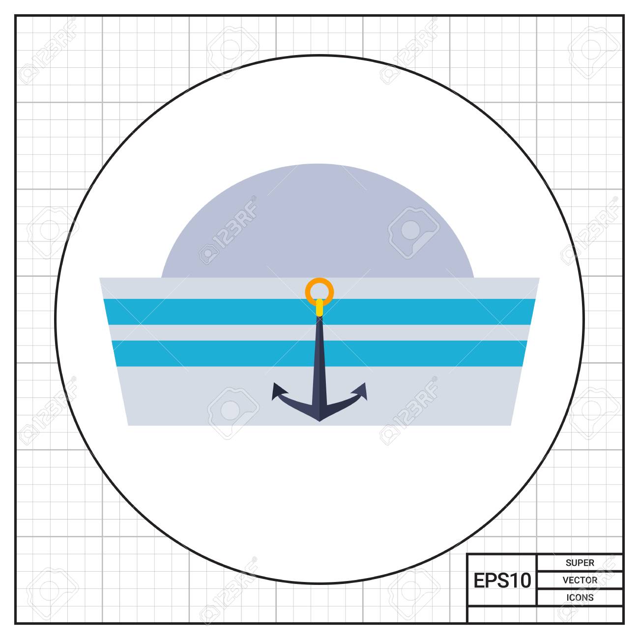 セーラー キャップ 占領 海軍 制服 セーリングのコンセプトです 服 帽子 セーリングのようなトピックに使用できます のイラスト素材 ベクタ Image セーラー キャップ 占領 海軍 制服 セーリングのコンセプトです 服 帽子 セーリングのようなトピックに使用できます のイラスト素材 ベクタ Image