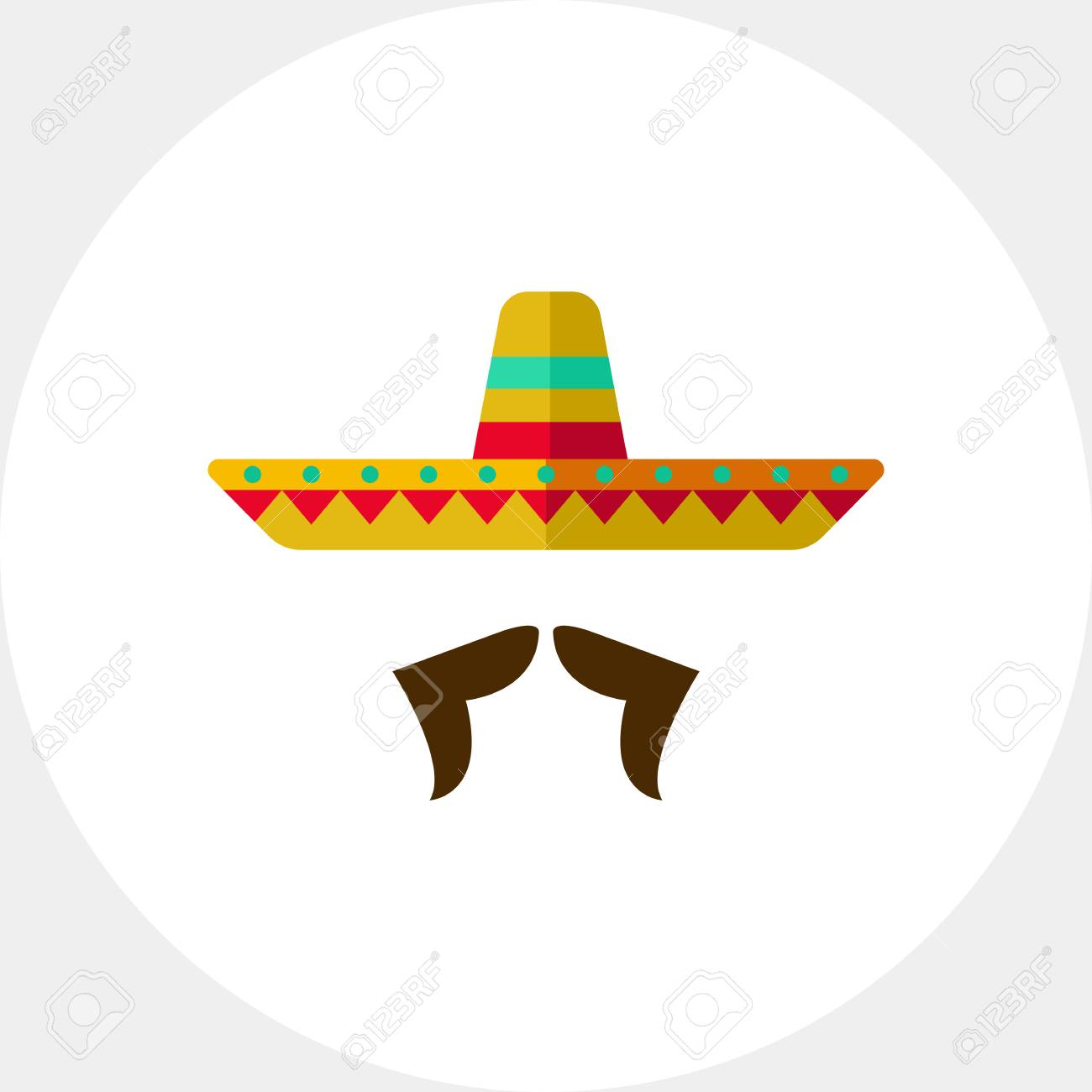 ソンブレロと偽の口ひげのアイコン メキシコのアクセサリー 帽子 伝統 衣装 メキシコ文化の概念 フェスティバル エンターテイメントやレジャーのようなトピックに使用できます のイラスト素材 ベクタ Image ソンブレロと偽の口ひげのアイコン メキシコのアクセサリー 帽子 伝統 衣装 メキシコ文化の概念 フェスティバル エンターテイメントやレジャーのようなトピックに使用できます のイラスト素材 ベクタ Image