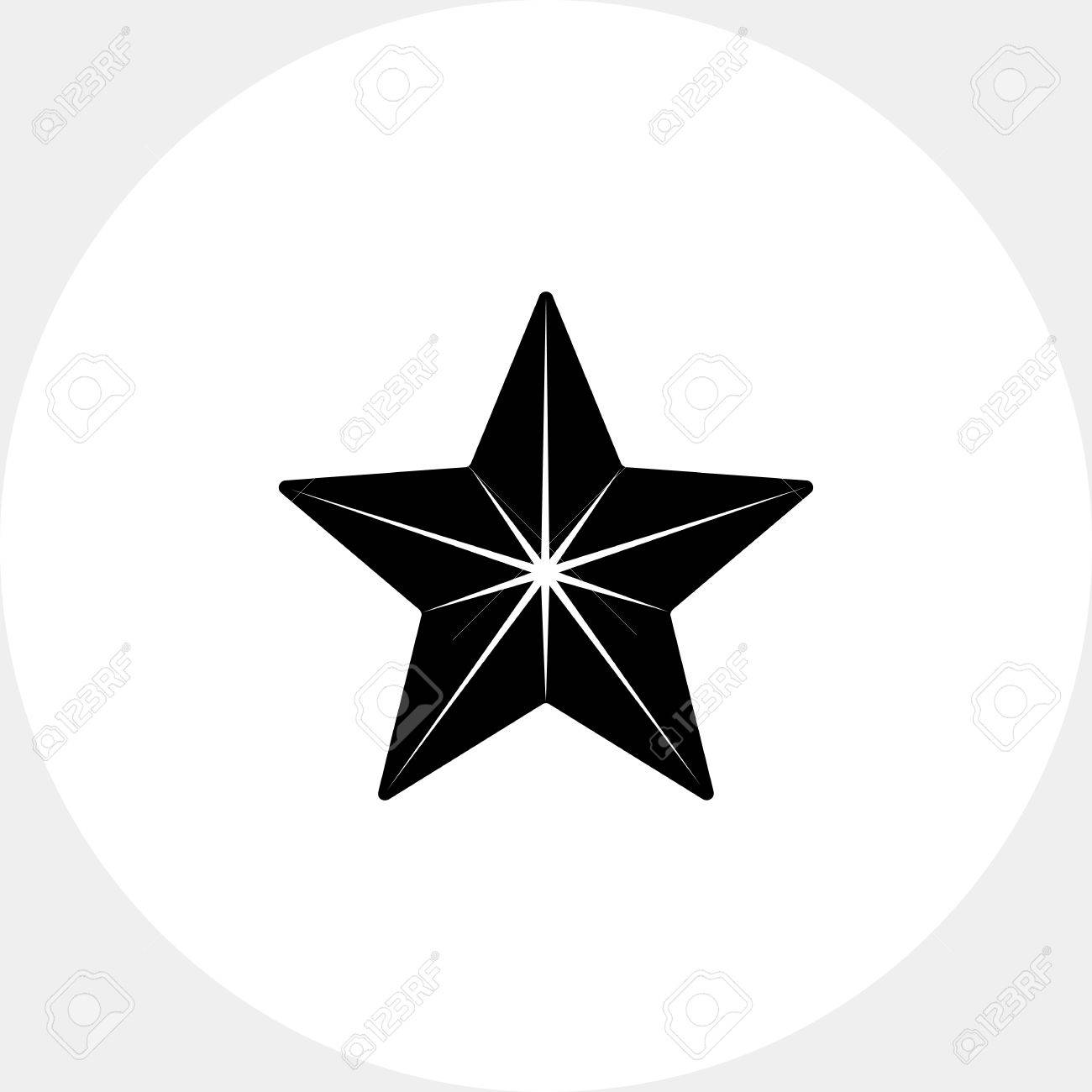 最高星 イラスト モノクロ 無料イラスト集