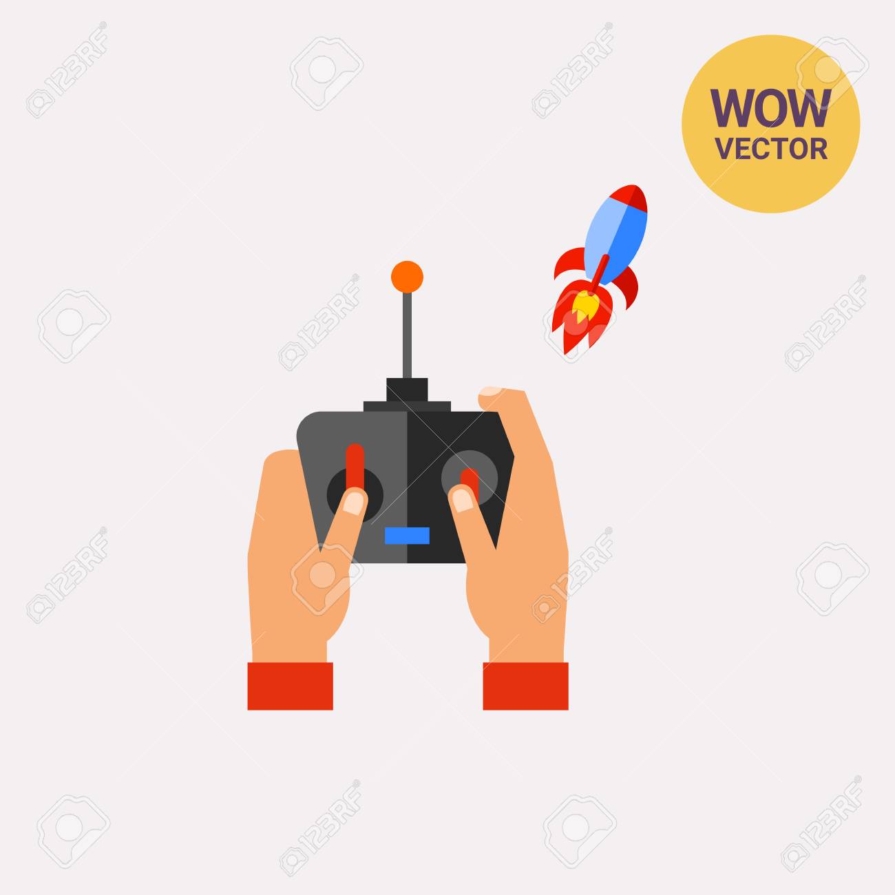 remote control rocket
