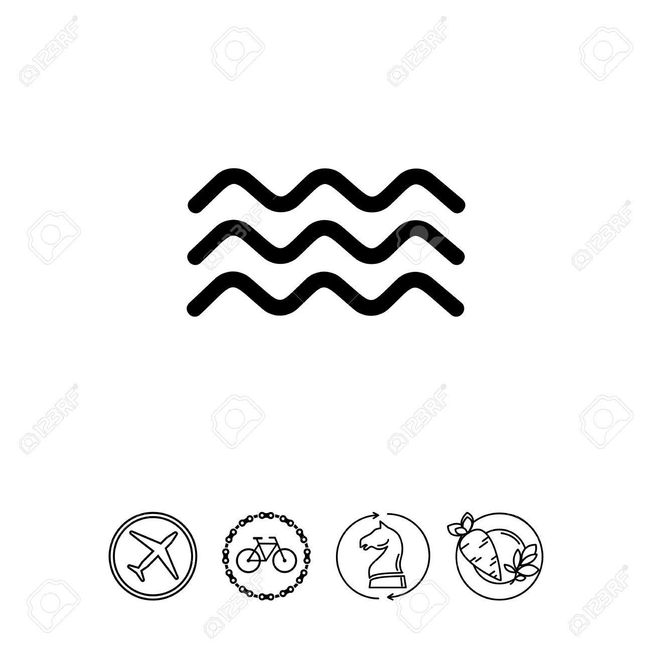 monochrome vector icon of