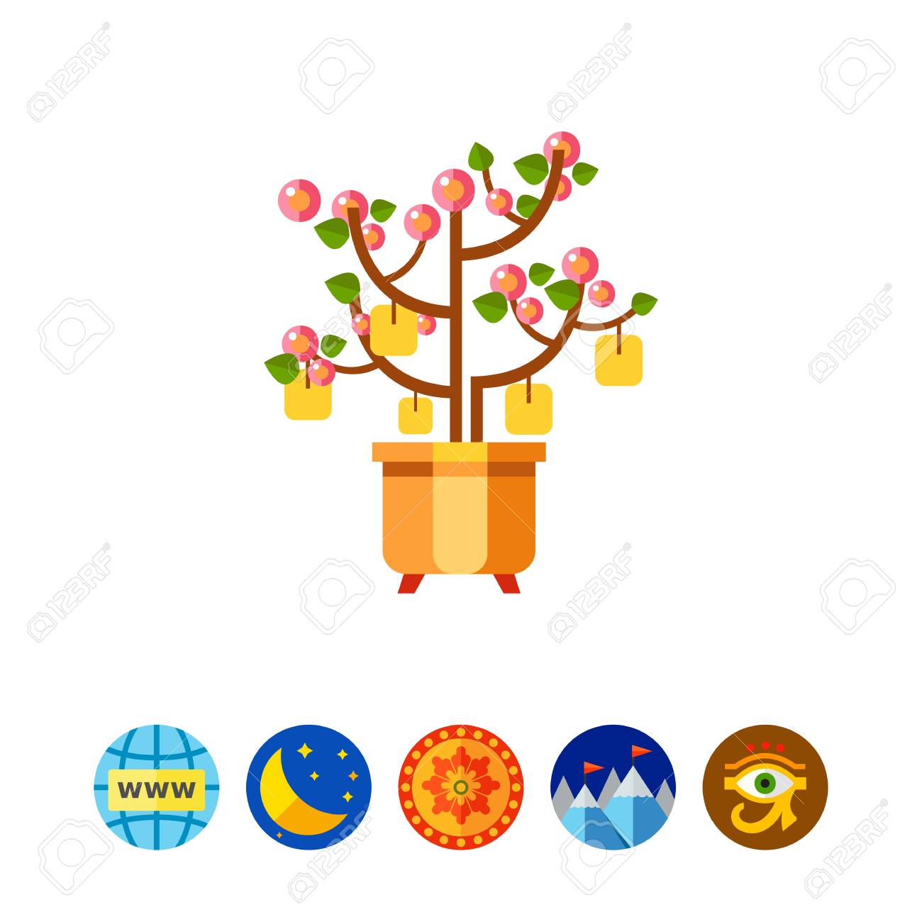 美しい花の画像 ベスト50 桃の木 イラスト