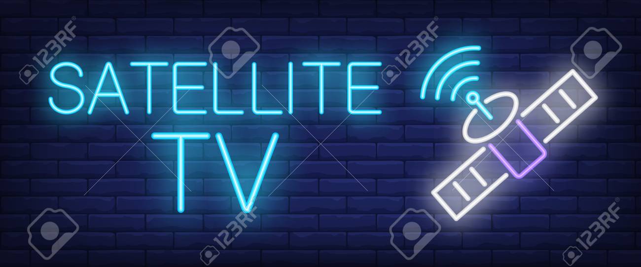 Satellite Tv Internet >> Satellite Tv Neon Sign Satellite And Signal Symbol On Brick Satellite Tv Internet >> Satellite Tv Neon Sign Satellite And Signal Symbol On Brick