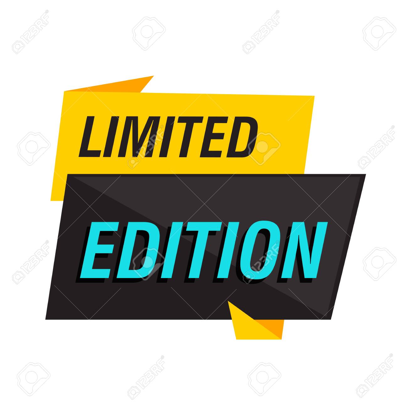Limited edition sign on white background. Lettering can be used for advertising label, stickers, banners, leaflets, badges, tags, posters. Sale concept - 134738520 Limited edition sign on white background. Lettering can be used for advertising label, stickers, banners, leaflets, badges, tags, posters. Sale concept - 134738520