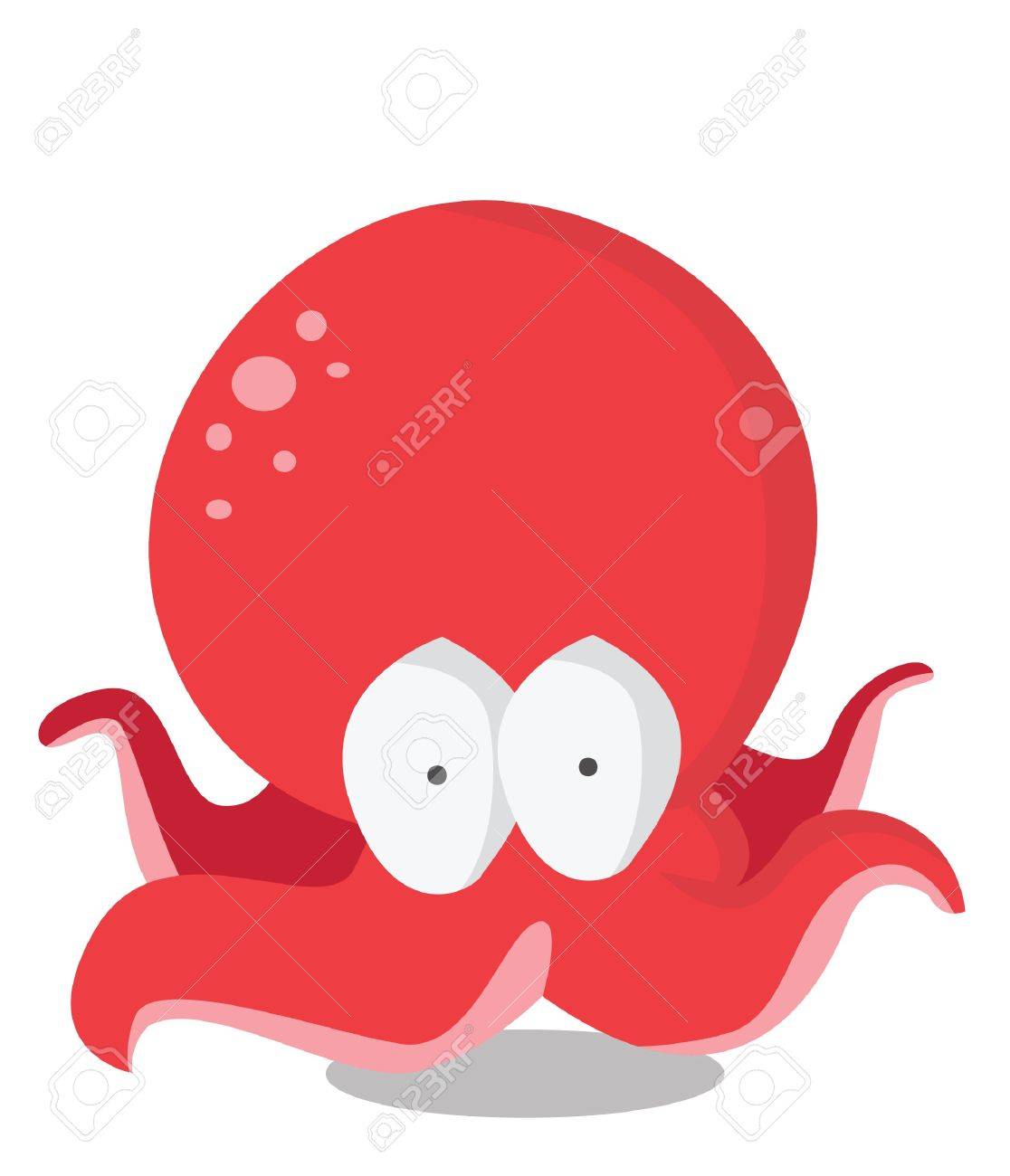 Funny Octopus Royalty Free Cliparts Vectors And Stock Illustration Image 15396743