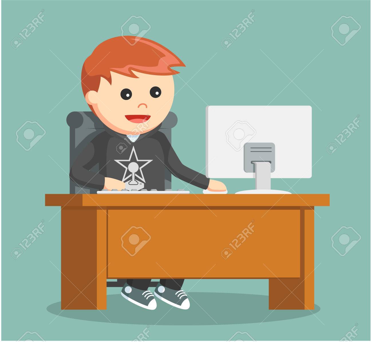 ゲーマー Pc ゲーム のイラスト素材 ベクタ Image